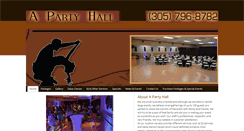 Desktop Screenshot of apartyhall.com